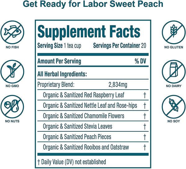 Get Ready for Labor Tea - 20 Teabags