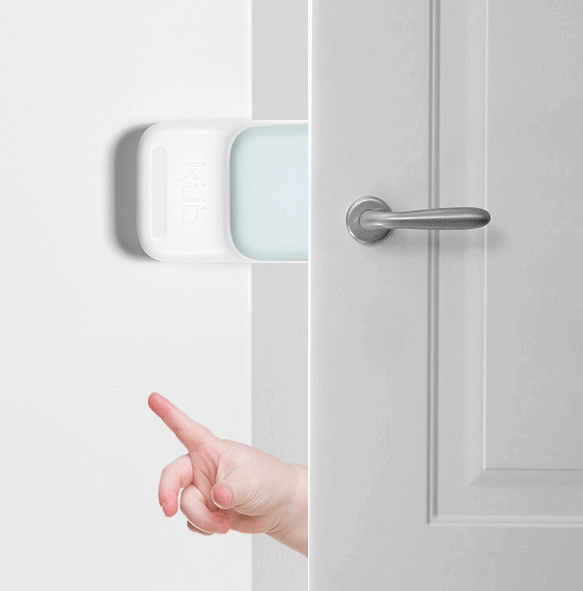 Baby & Kids Door Stop Finger Pinch Guard Practical Door Stopper - Blue