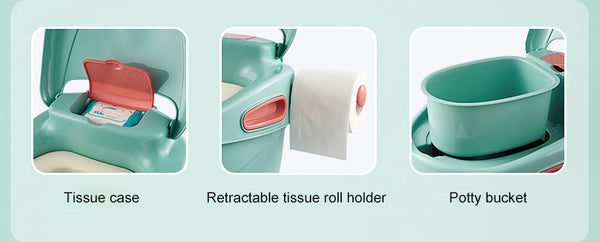 Upgraded Multifunction Baby Potty - Pink