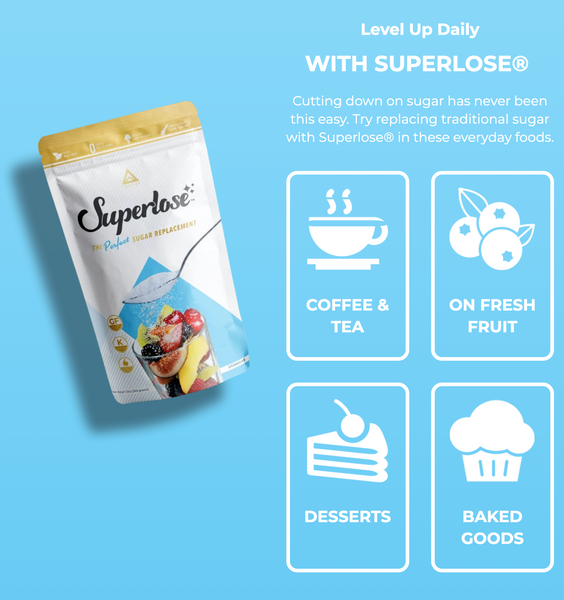 Superlose Next Gen Zero Calorie Sweetener - 12oz