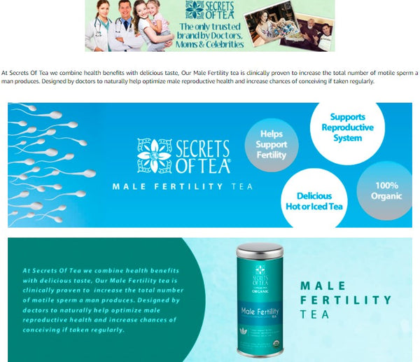 Male Fertility Tea - 20 Teabags