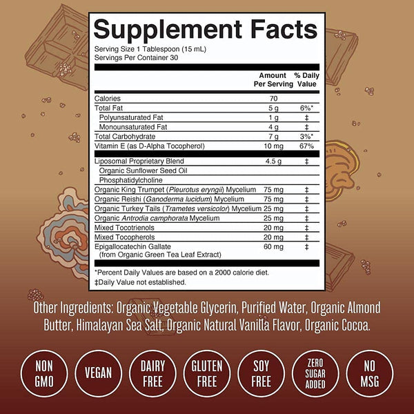 Functional Mushroom Liposomal -15.22oz