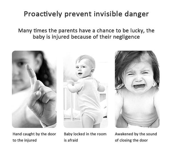 Baby & Kids Door Stop Finger Pinch Guard Practical Door Stopper - Blue