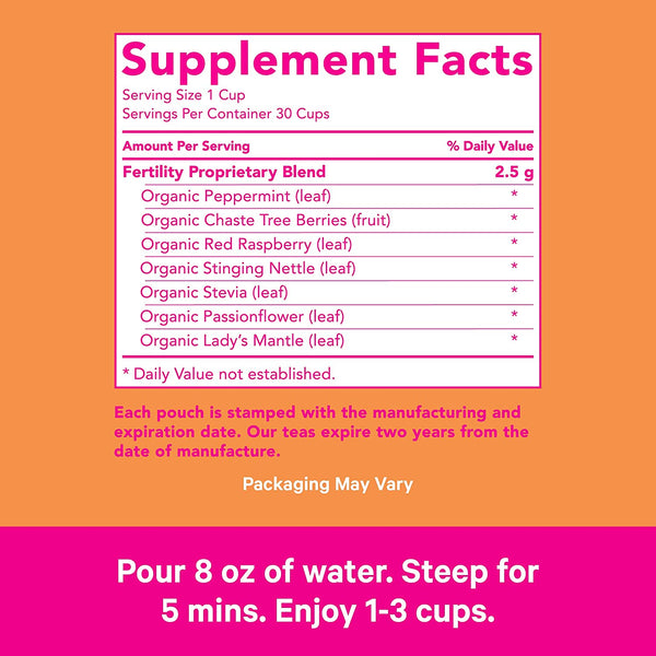 Fertility Female Conception Tea Sweet/Unsweetened