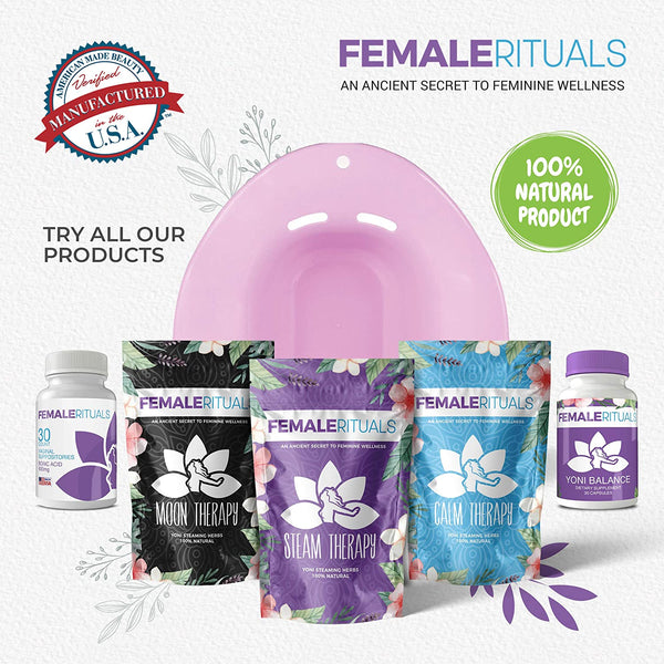 Female Rituals Yoni Steam - Moon Therapy Natural Herbs 2oz