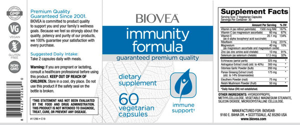 Immunity Formula -60 Capsules