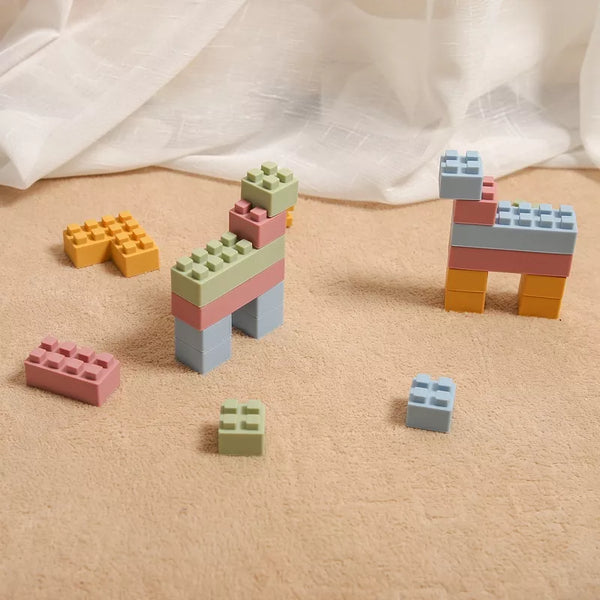 Cognitive Toy Silicone Kaleidoscope Building Block Silicone