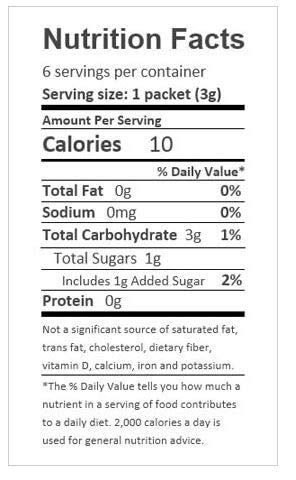 True Lemon Iced Tea Naturally Flavored Drink Mix ONLY 10 CALORIES Lemon Iced Tea