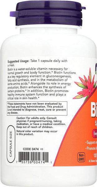 Biotin for Hair, Skin, & Nails