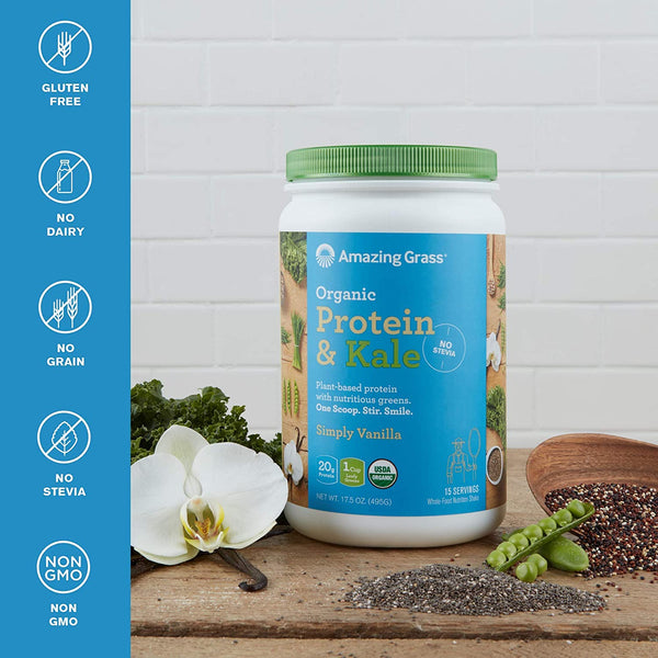 Organic Protein & Kale Simply Vanilla