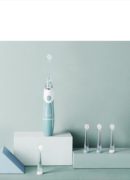 Electric Toothbrush With 2 Spare Head - Blue