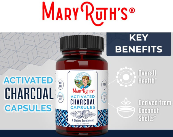 Charcoal Capsules - 40 Count