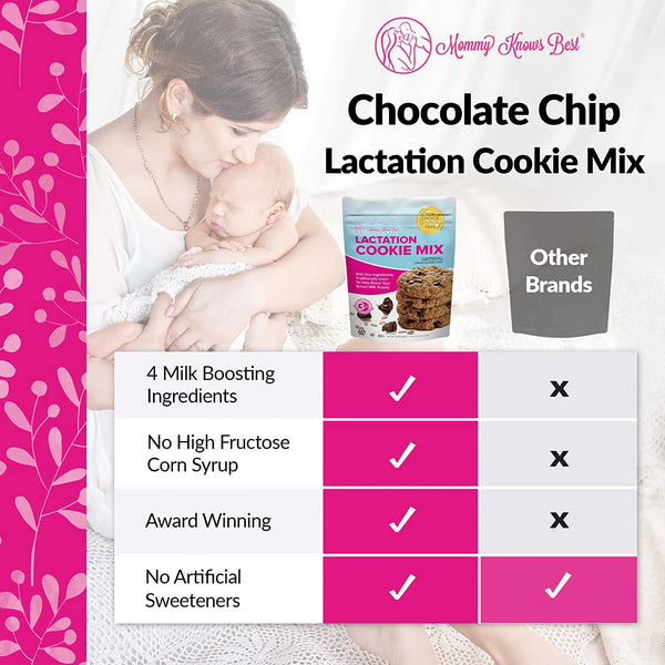 Lactation Cookie Mix - Oatmeal Chocolate Chip - 454g