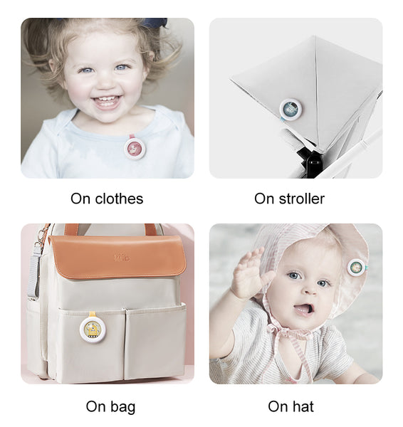 Animal Design - Anti Falling Mosquito Repellent Buckle (4pcs/set)