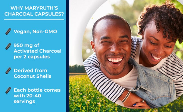 Charcoal Capsules - 40 Count