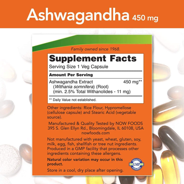 Ashwagandha Extract (450mg)