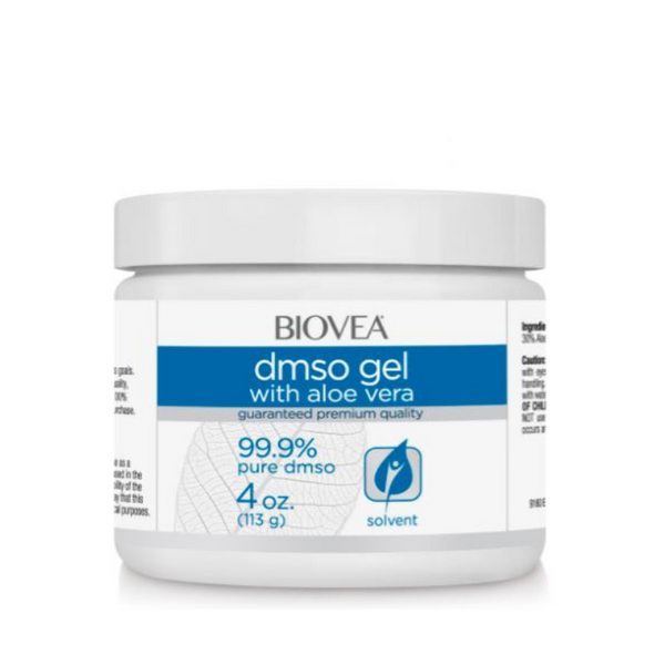 DMSO Gel WitH Aloe Vera (4Oz) - 118ML (For Pain Relief & Healing of Wounds)