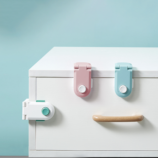 Toddler & Kids Security Lock Right Angle Cabinet - Pink