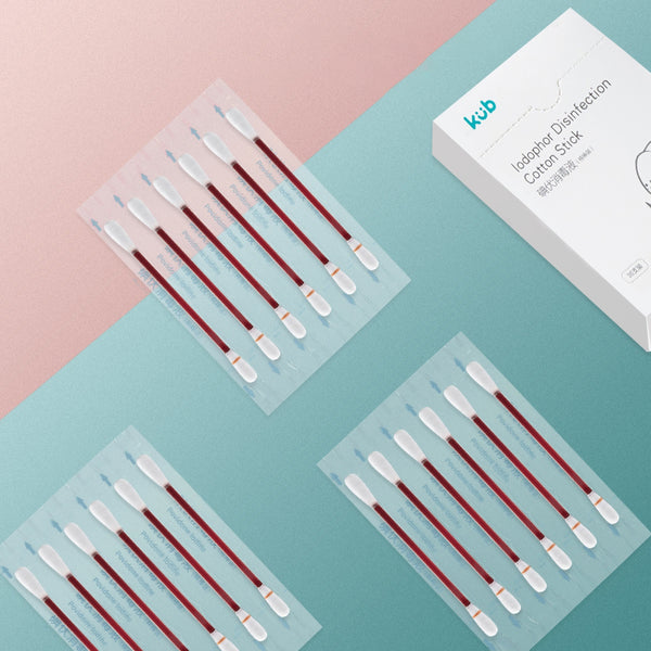 Iodophor Disinfection Cotton Stick (36pcs/box)