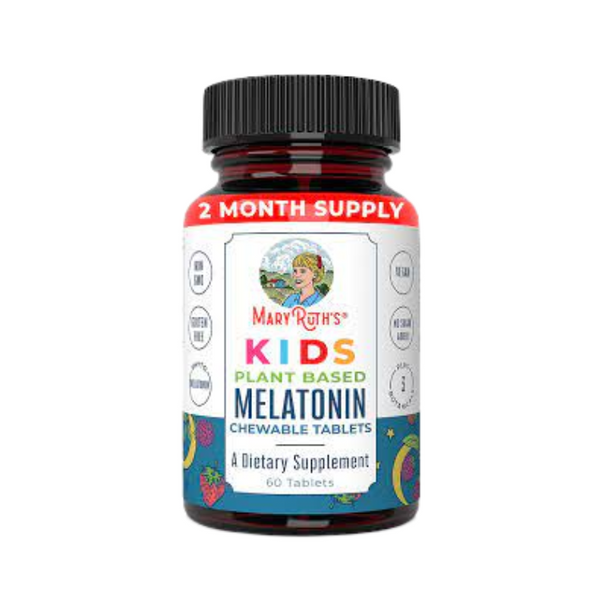 Kids Plant-Based Melatonin Chewable Tablets - 60 Count