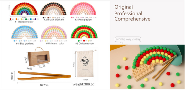 Small Felt Balls Pompoms Toys