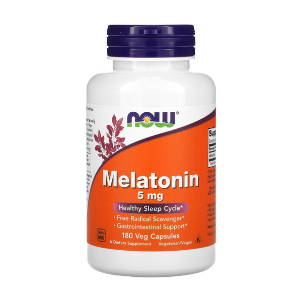 Melatonin for Sleep & Immunity (5mg) 180 capsules