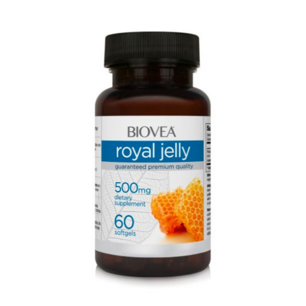 Royal Jelly (500mg) -60 Softgels (For Wound Healing & Anti Inflammation)
