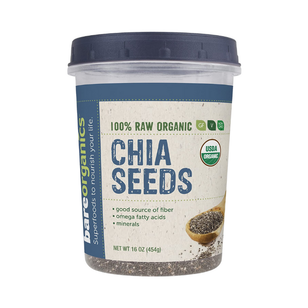 USA-Imported Organic Chia Seeds - 16oz - 454g