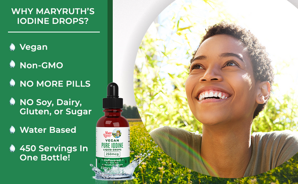 VEGAN Pure Iodine Drops (1oz)