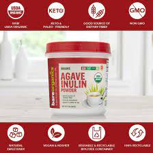 USA-Imported Organic Agave Inulin Powder - 8oz - 227g