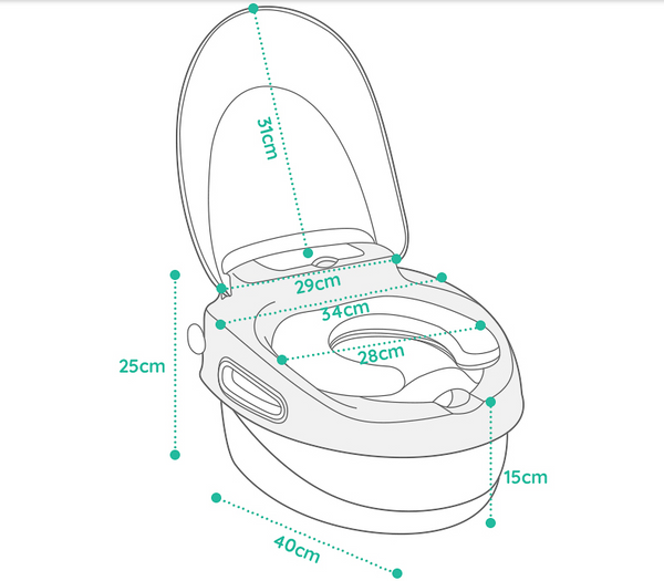 Upgraded Multifunction Baby Potty - Pink