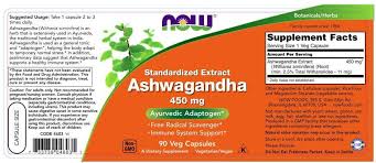 Ashwagandha Extract (450mg)
