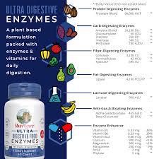 Ultra Digestive VEGAN Food Enzymes 60 Capsules