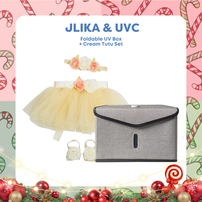 Foldable UV Box + Cream Tutu Set