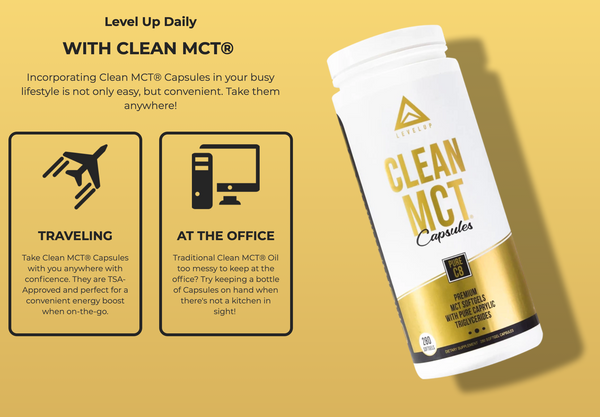 Clean MCT Oil - 280 Capsules