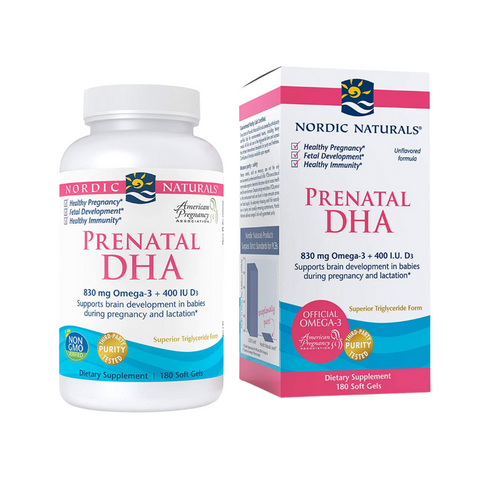 Prenatal DHA 830mg, 180 softgel