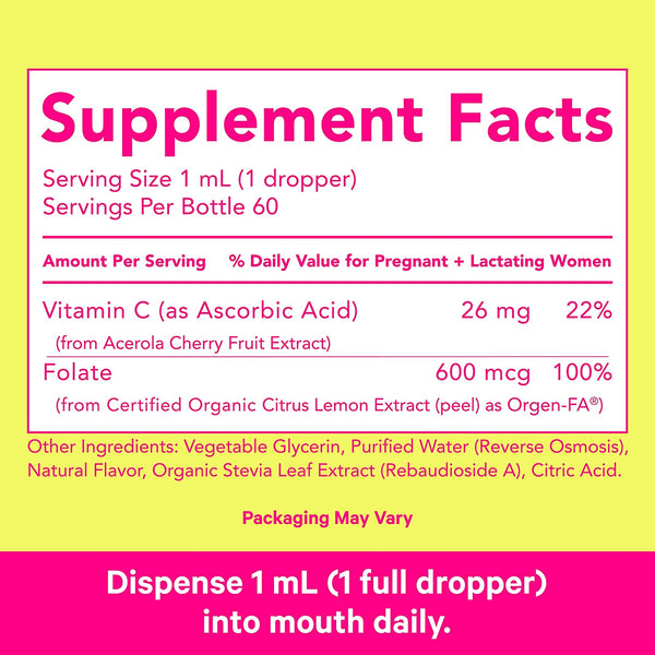 Liquid Folate - 2oz or 60ml