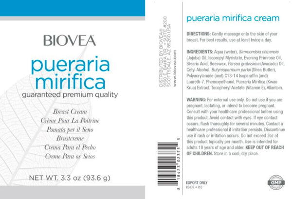 Pueraria Mirifica Breast Cream (3.3oz) -93.6g