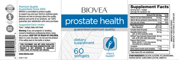 Prostate Health -60 Softgels