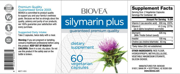 Silymarin Plus -60 Capsules