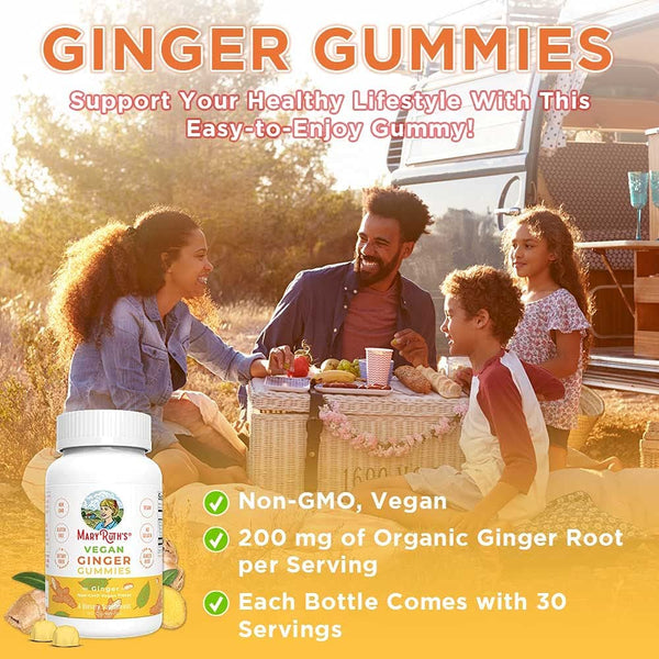 Ginger Gummies - 90 Count