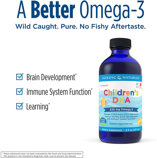 Children DHA (8oz) 530mg 1-6 years old - 96 Servings