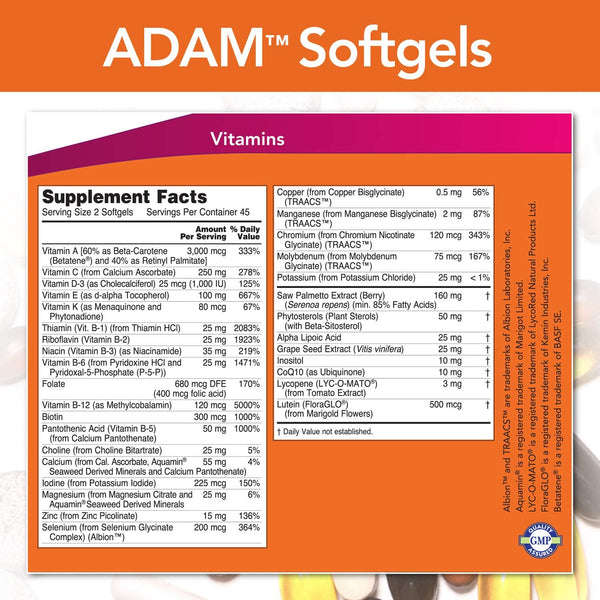 Adam Men's Multivitamins