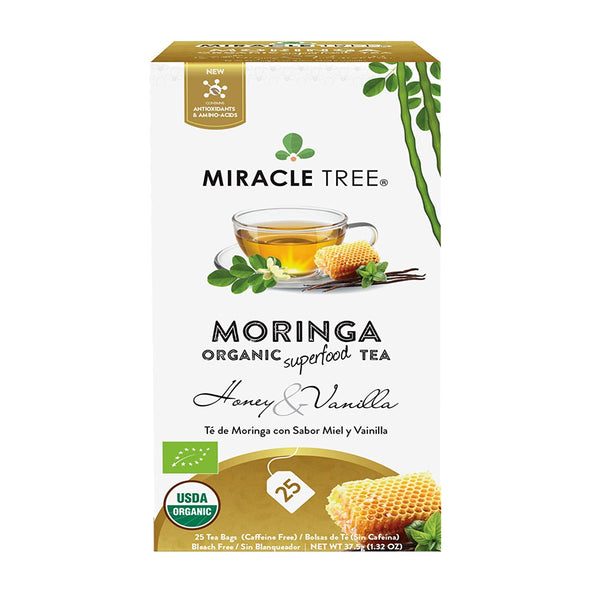 Organic Moringa Tea- Honey & Vanilla