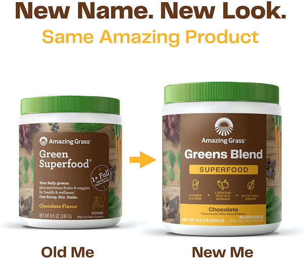 Green Superfood Powder Chocolate - 30 Servings