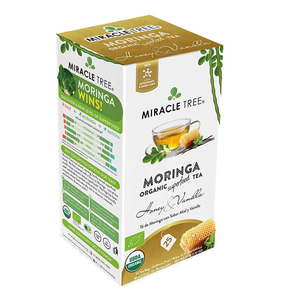 Organic Moringa Tea- Honey & Vanilla