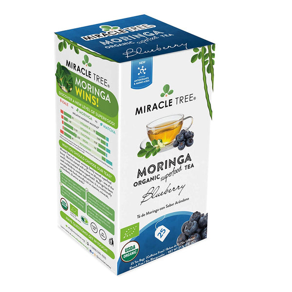 Organic Moringa Tea- Blueberry