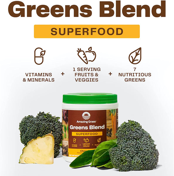 Green Superfood Powder Chocolate - 30 Servings