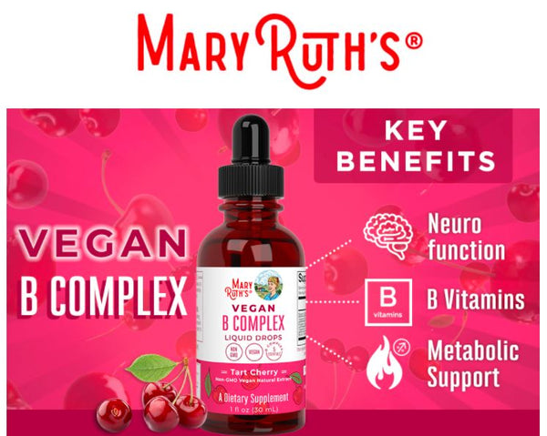 VEGAN Vitamin B-Complex Drops (1oz)