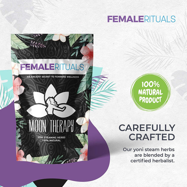 Female Rituals Yoni Steam - Moon Therapy Natural Herbs 4oz